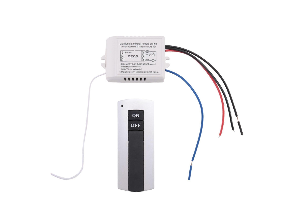 Comando À Distância Para Channel Com Digital Transmitter 220v Ligar/desligar 1 Interruptor Sem Fios Relé Receiver Luz Lâmpada