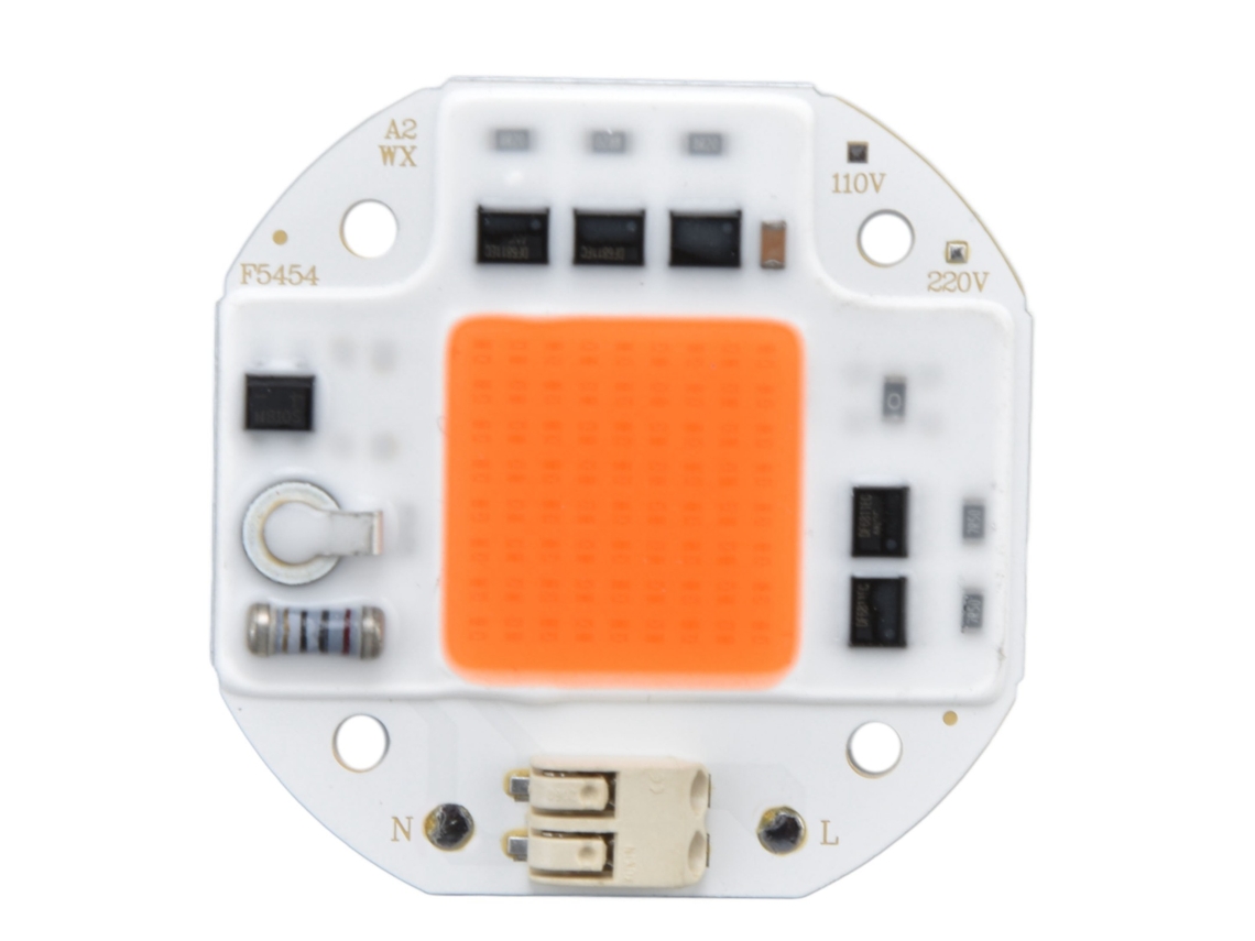 2026 chip Led Cob de Luz de Crecimiento de Planta Módulo 110v Espectro Completo 380 800nm para Diy