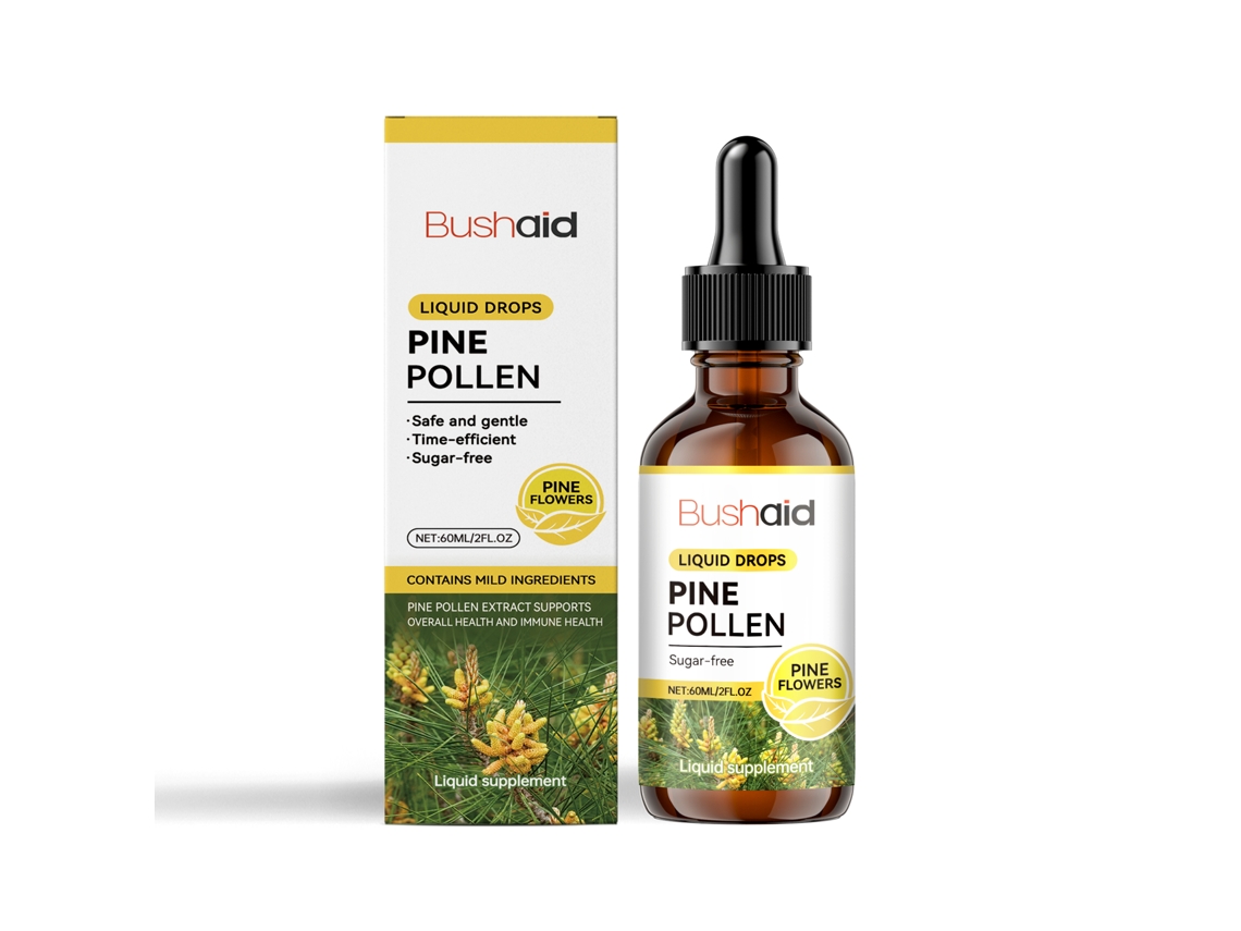 Gotas Orais LAXISCREED com Pólen de Pinheiro, Complemento para Revitalizar e Promover Energia