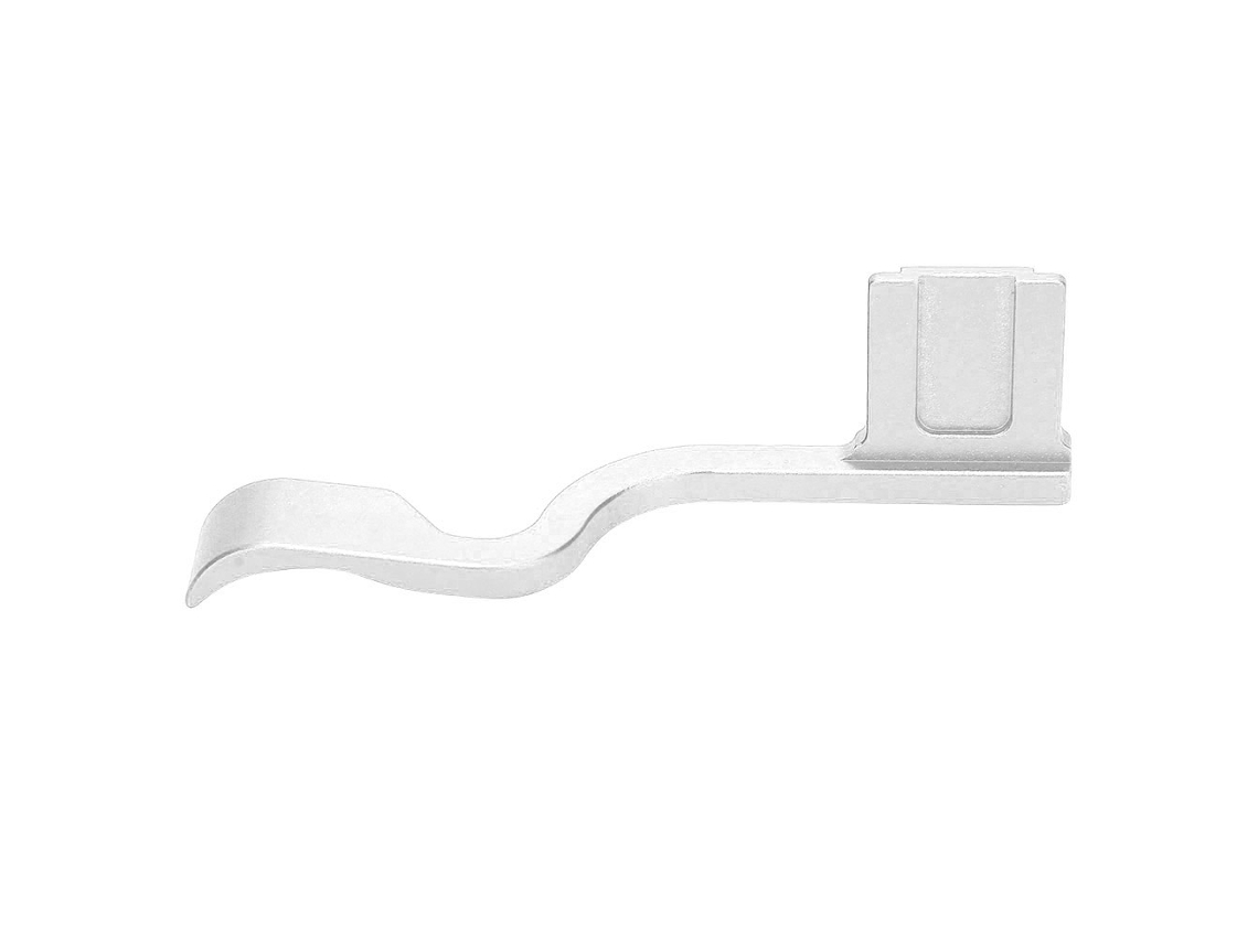 Aluminium Alloy Thumb Grip Handle Hot Shoe Accessory For Fuji Xt4 Mirrorless Camera LAXISCREED (silver Gray )
