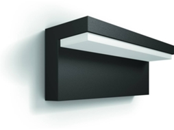 Candeeiro Exterior de Parede PHILIPS Bustan Antracite