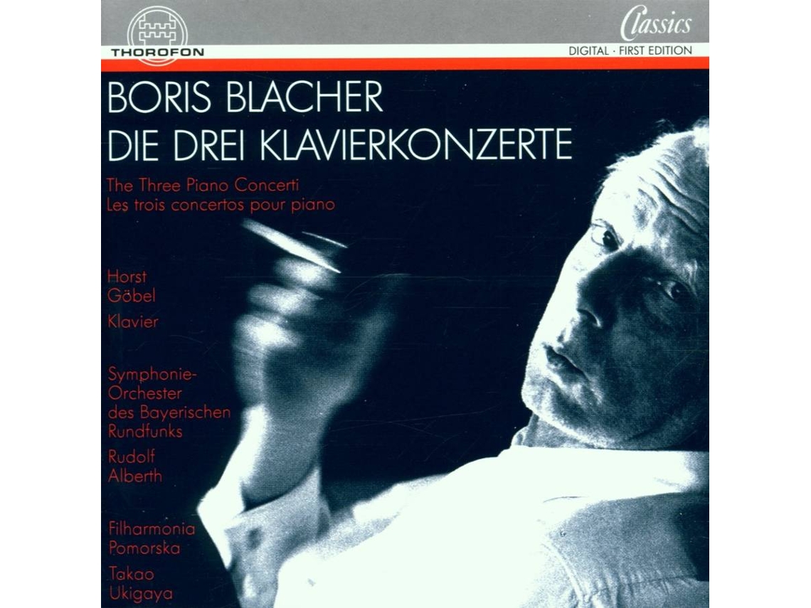 CD Göbel,Horst - Die 3 Klavierkonzerte (1CD)