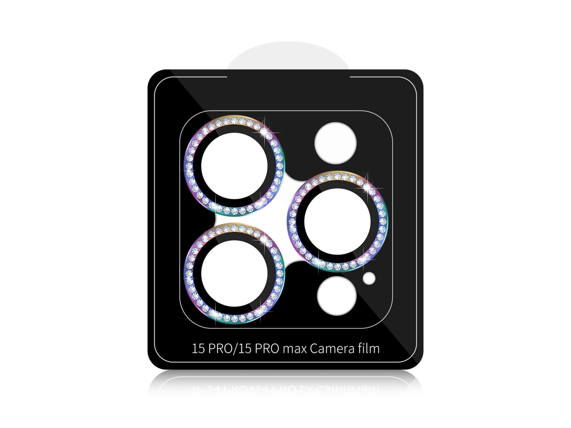 A Película Adequada Paralentes Cravejadas De Diamantes Com Cores Vibrantes, Compatíveis Com Apple 14 Pro/14 Pro Max.