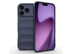 Capa Magic Shield Para Iphone 17 Pro Azul Escuro