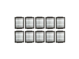 Conjunto de 10 Filtros Hepa Compatíveis com Aspiradores Robô Irobot Roomba I7, E5, E6 da Série I BRILVIBERA