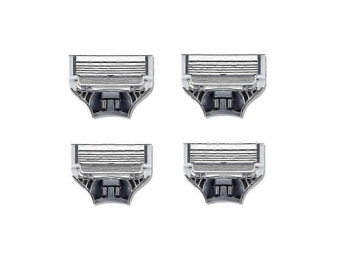 Cabeças De Lâminas Para Razor, 4 Unidades, Material Afiado, Compatível
