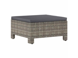 Footrest, Footrests Vidaxl Cinzeto Rattan / Vime (n/a)