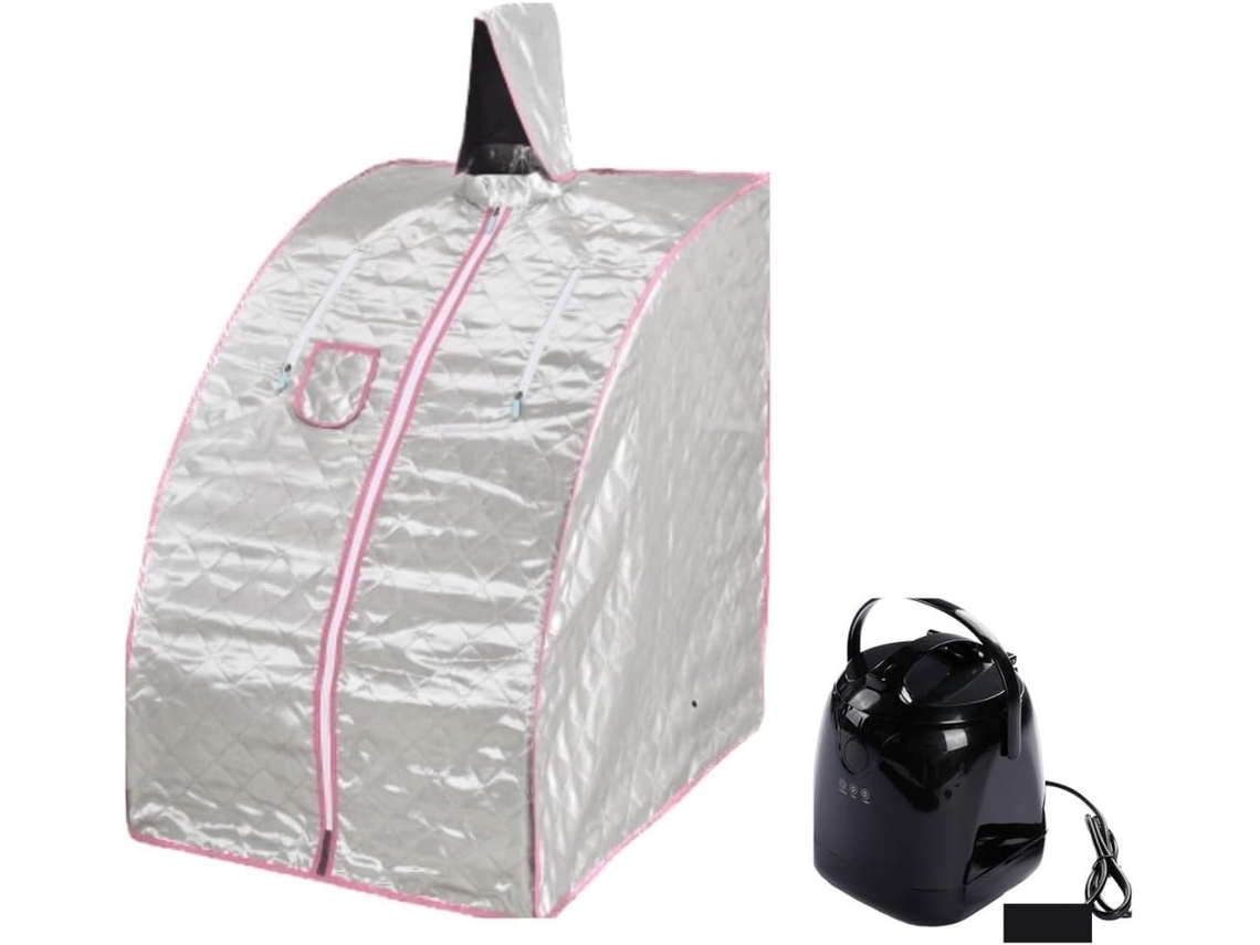 Kit de Sauna Portátil, Tenda Portátil, Sala de Sauna a Vapor com Panela de 2,0l e Suporte. SFUSHOS