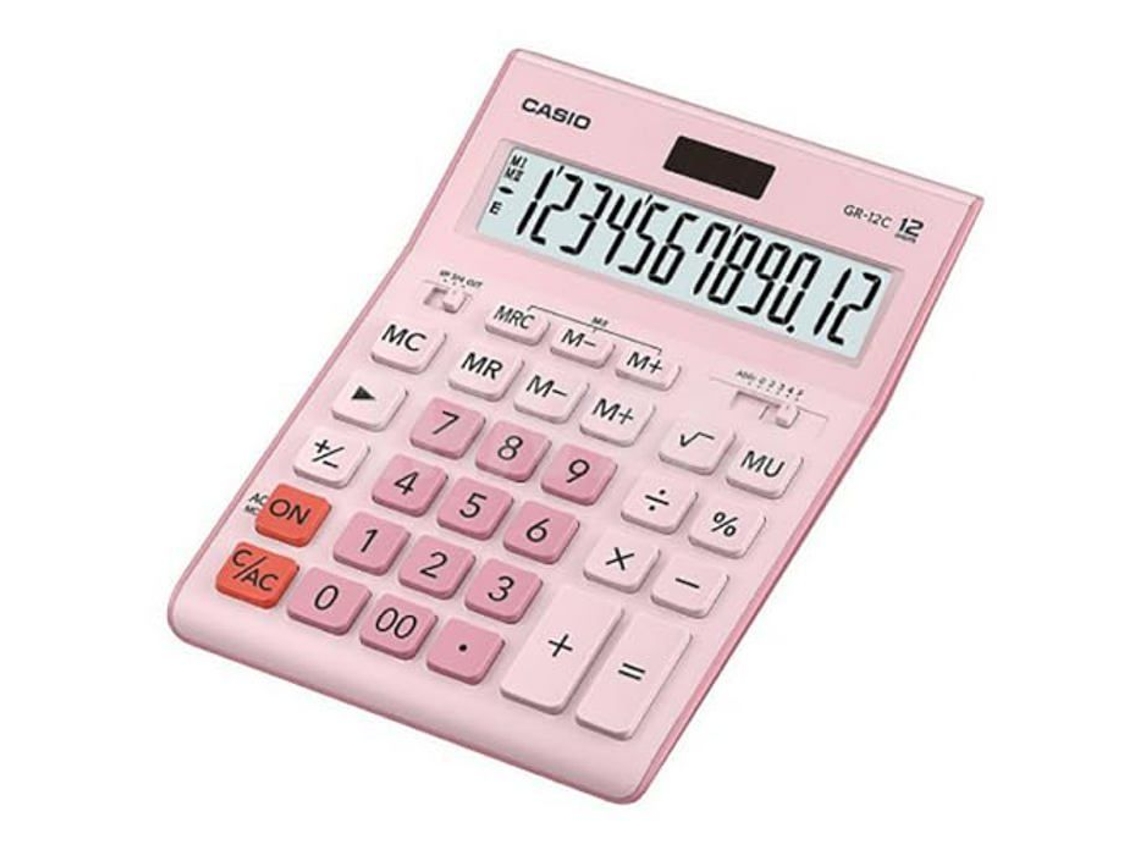 Calculadora CASIO Gr-12C Cor de Rosa