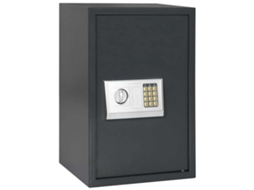 Vidaxl Cofre Digital Com Bloqueio Cinzento Escuro 40 X 35 X 60 Cm Aço