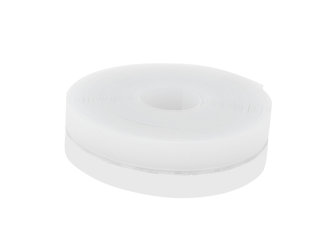 Fita de vedação de silicone para portas e janelas (especificação de 25 mm, autoadesiva, anticolisão, à prova de vento e com isolamento térmico)
