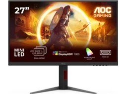 Monitor AOC G4 U27G4XM (27'' - Ultra HD - 1 ms - 320 HZ - Preto)