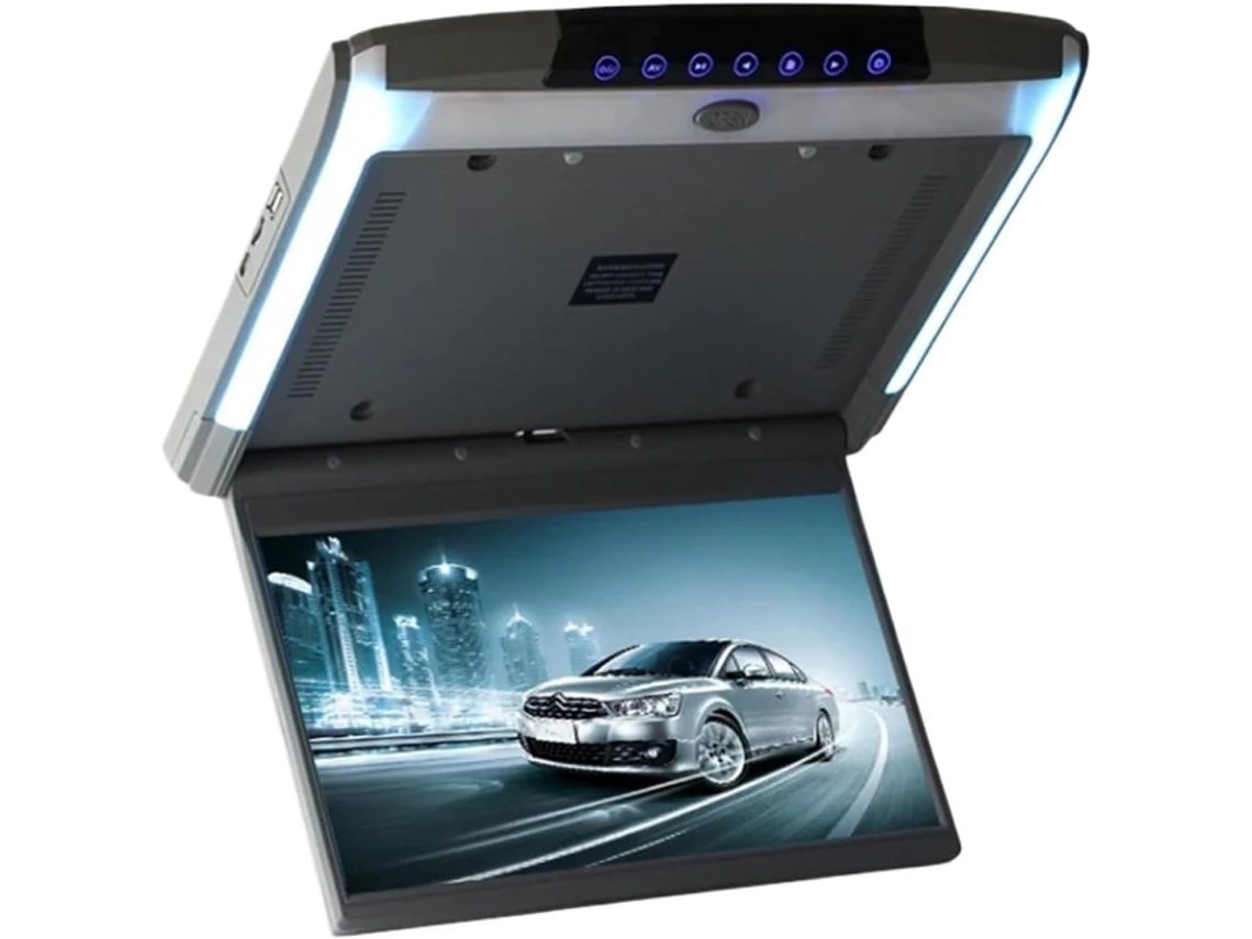 Monitor de Teto para Carro de 12,5 Polegadas, Tela Giratória Hd 1080p, Reprodutor de Mp5 SFUSHOS