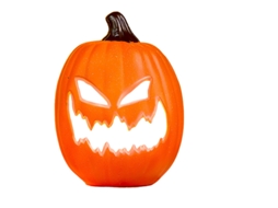 Laxiscreed Abóbora De Halloween Iluminada Para Decoração De Jardim E Loja, Enfeite Festivo Com Caixa De Luz