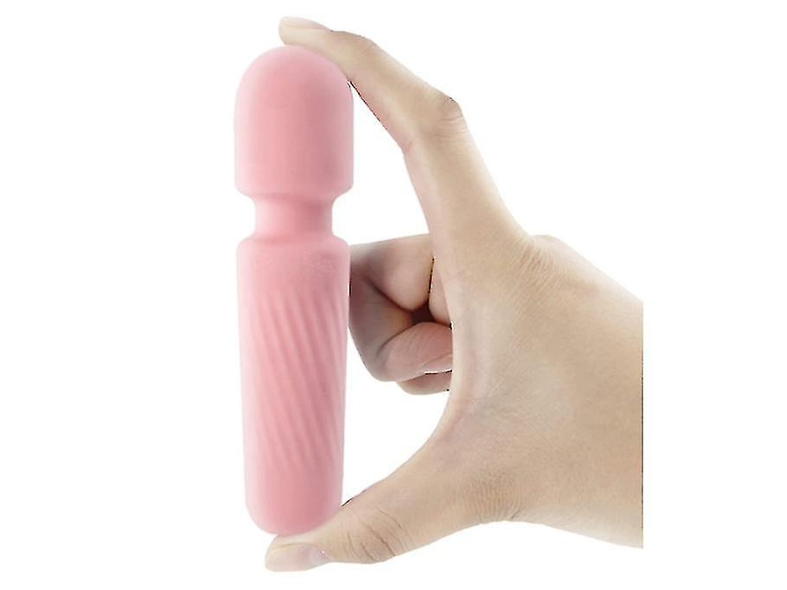 Minivibrador Bestvite, Poderoso Massageador De Varinha Elétrico Pessoal (rosa)
