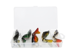 5 Pcs Isca Artificial 10cm Sinking Wobblers com Gancho