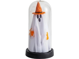 Fantasma De Halloween Fantasma Assustador Iluminado Sob Uma Cúpula De Vidro Para Quarto Decoraçã Gokoco