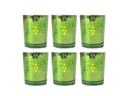 Suporte para Tealight de Vidro 6 Unidades ALLINLESS