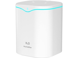 Umidificador Portátil Com Luz Led, Desligamento Automático, Baixo Ruído, Grande Capacidade