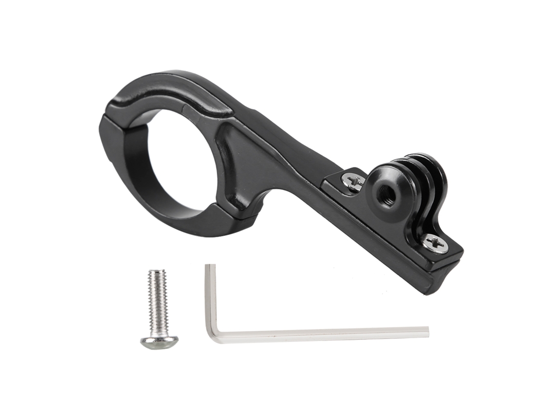 Soporte De Guidão De Bicicleta De Alumínio Forma Q Para Gopro 3 4 5 6 7black