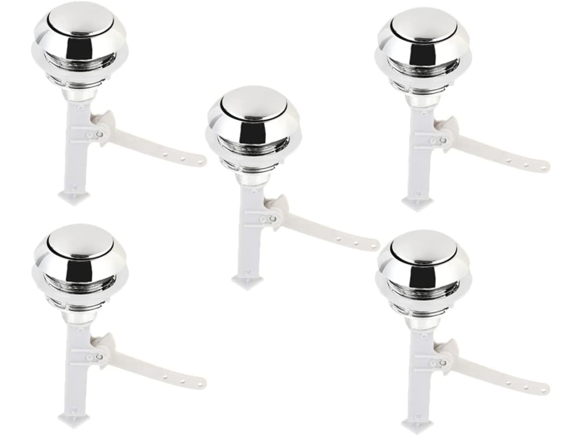 Conjunto De 10 Botões Universais Para Acionar A Descarga Do Vaso Sanitário (substituição).