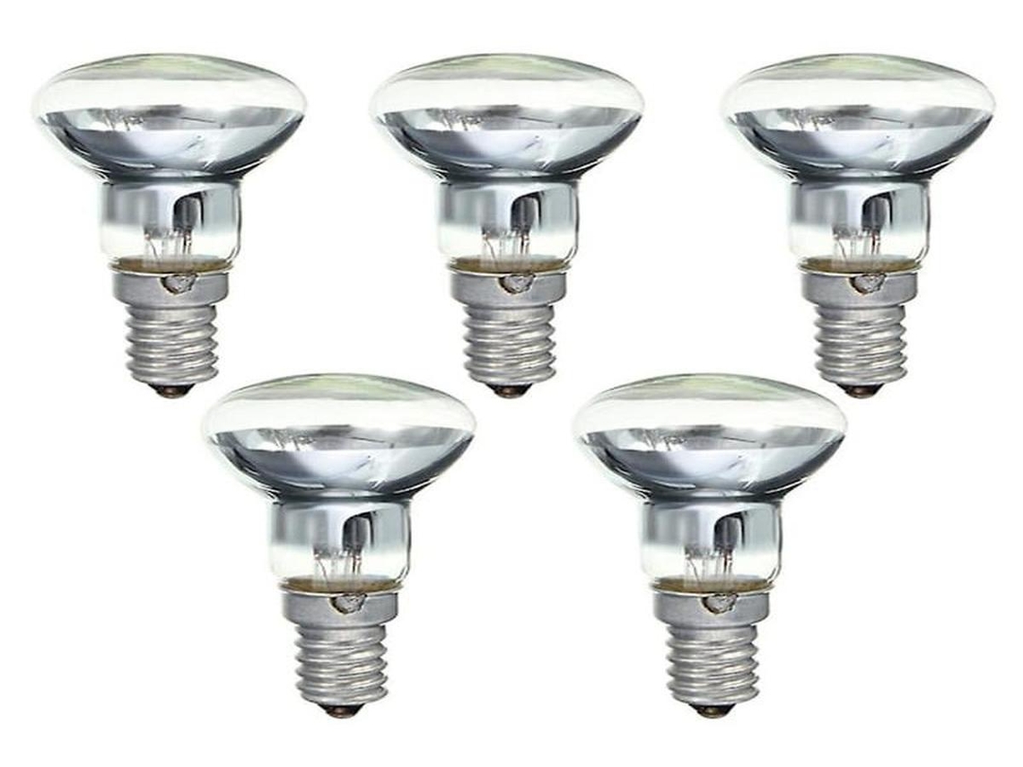 Lurelia Pacote com 5 Lâmpadas E14 Edison 30w 220-240v, Cápsula Transparente