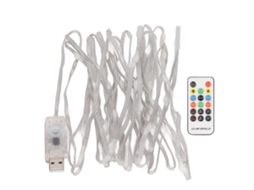 Aetheria cadeia de Luzes Led Rgb 5m/16.4ft com Fio de Cobre À Bateria Impermeável para Interior e Exterior