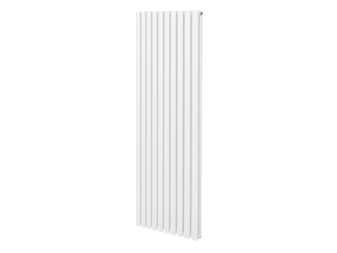 Radiador Oval De Colunas Em Branco 1800x600 Em Aço Carbono 1,5 Mm Com Alta Emissão De Calor E Revestimento Triplo Em Pó