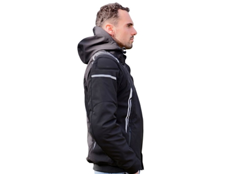 Hoodie de Unissexo ADX Amovível Protectores Placa Traseira Nf Aprovado Branco (L)