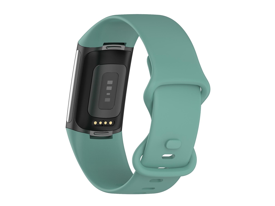 Pulseira de substituição de TPU macio para relógio inteligente Fitbit Charge 5 Ly Ebike (grande)