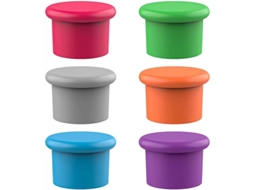 Rolhas De Silicone Para Garrafas De Vinho, Acessórios Para Vinho, Redondas De Silicone Para Garrafas, Cerveja