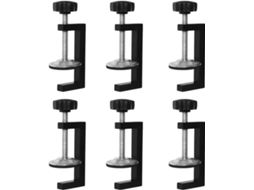 Conjunto de 6 Grampos para Móveis, Ideais para Marcenaria, Carpintaria e Construção Fixação Segura. SFUSHOS
