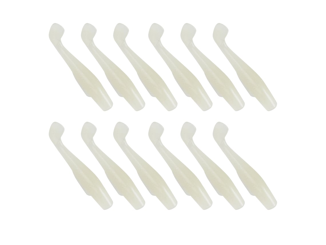 2 Set de 6pcs de Isca Artificial de Silicone Macio com Cauda T | S/MARCA