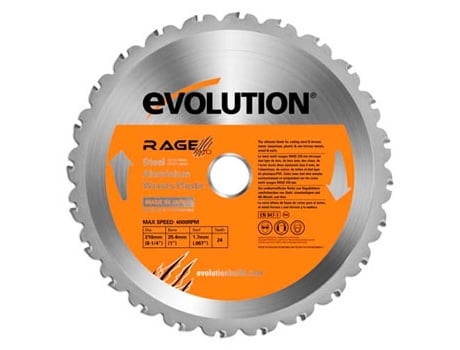 677210 Disco Multifunción Rageblade210multi 210mm Evo