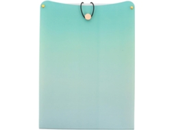 Organizador vertical Sanfonada Pasta Healeved, feito de plástico, com 13 compartimentos expansíveis para documentos A4, ideal para...