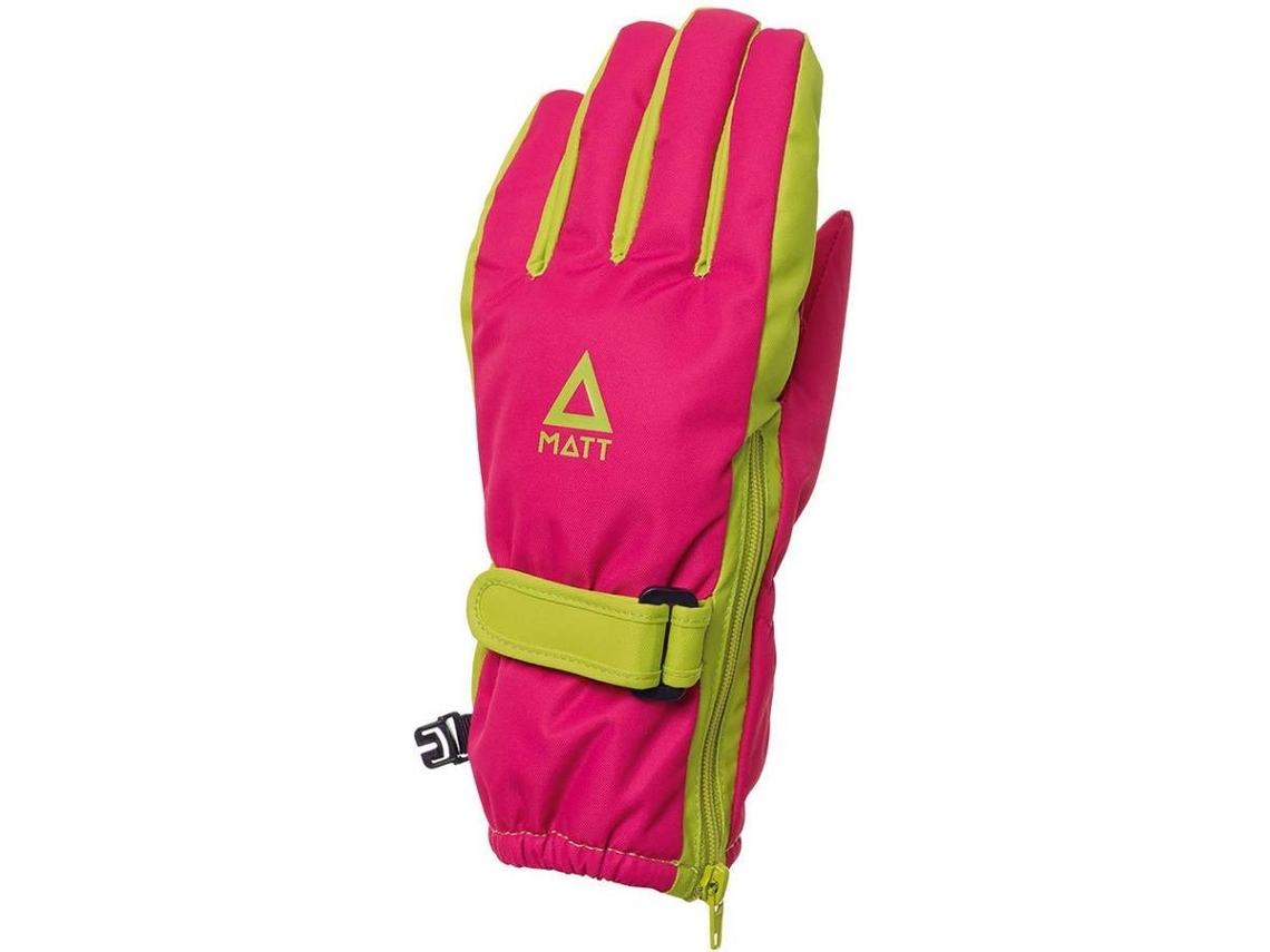 Luvas para Homem MATT Open Side Rosa para Esqui (4 anos)