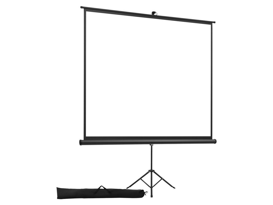 Ecrã De Projeção Succebuy Com Suporte 178 X 178 Cm Ângulo De 160 Graus, 11 4k Hd