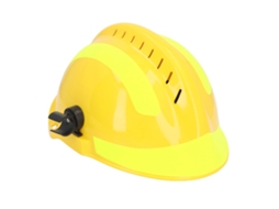 Casco De Seguridad Ajustable Resistente Al Calor Y Golpes Para Construcción Y Rescate Amarillo