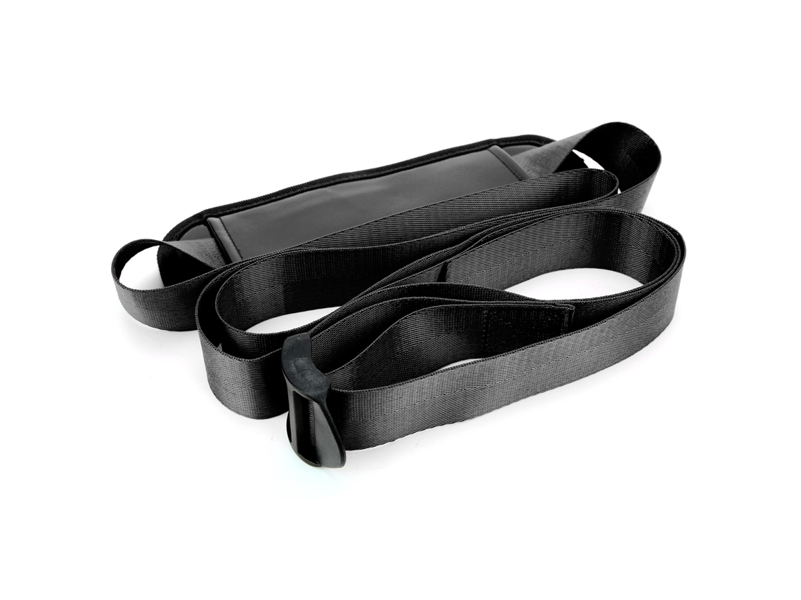 Cinto para Mala Resistente Ajustável Leve Preto