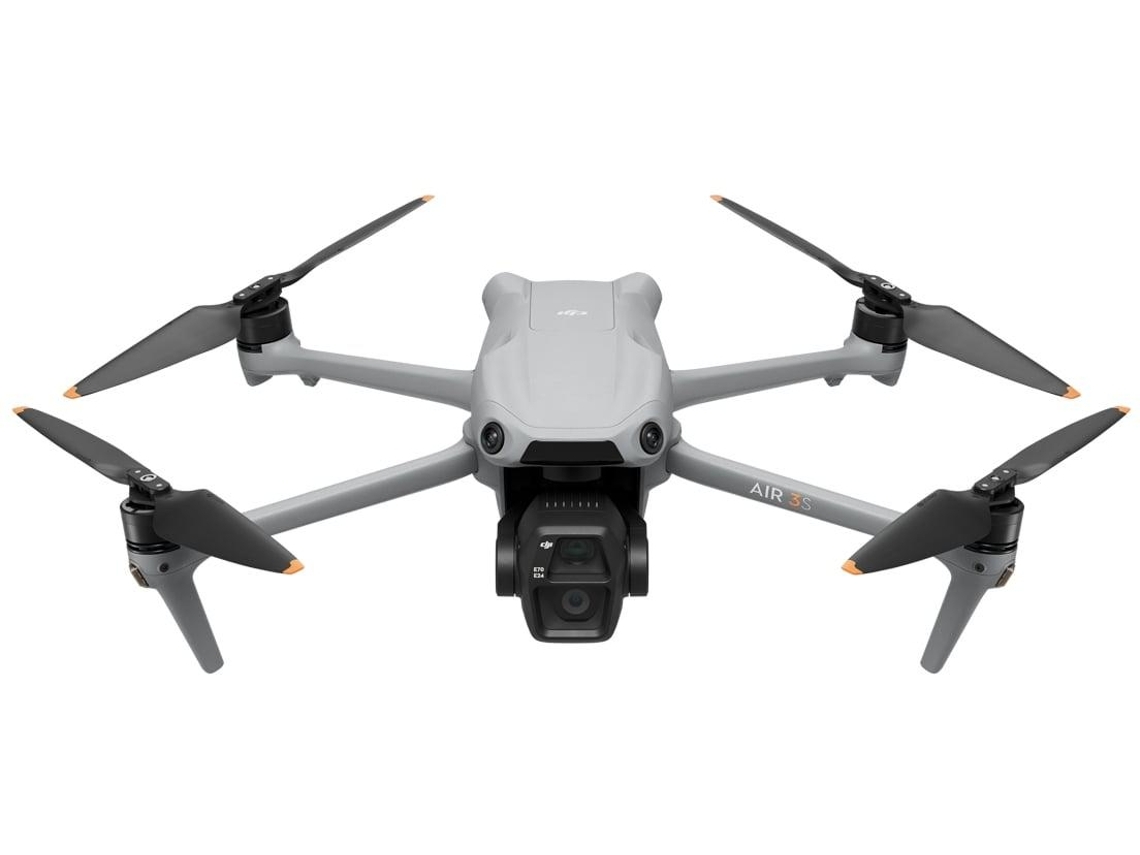 Drone DJI Air 3S Fly More Combo RC-N3 (Outlet Grade A - 4K - Autonomia: Até 45 min - Cinzento)