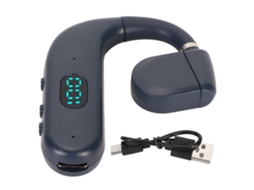 Fones de Ouvido Mali para jogos, sem fio, Bluetooth 5.2, baixa latência, microfone, modos duos, preto