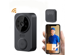 Wifi Smart Video Campainha Câmera Bidirecional Intercomunicador Infravermelho Visão Noturna Controle Remoto Sistema de Segurança Doméstica Preto