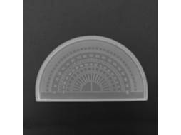 Molde De Silicone Para Réguas, Retângulos Semicirculares E Triângulos De 45 60 Graus, Ideal Para Artesanato, Fabricação
