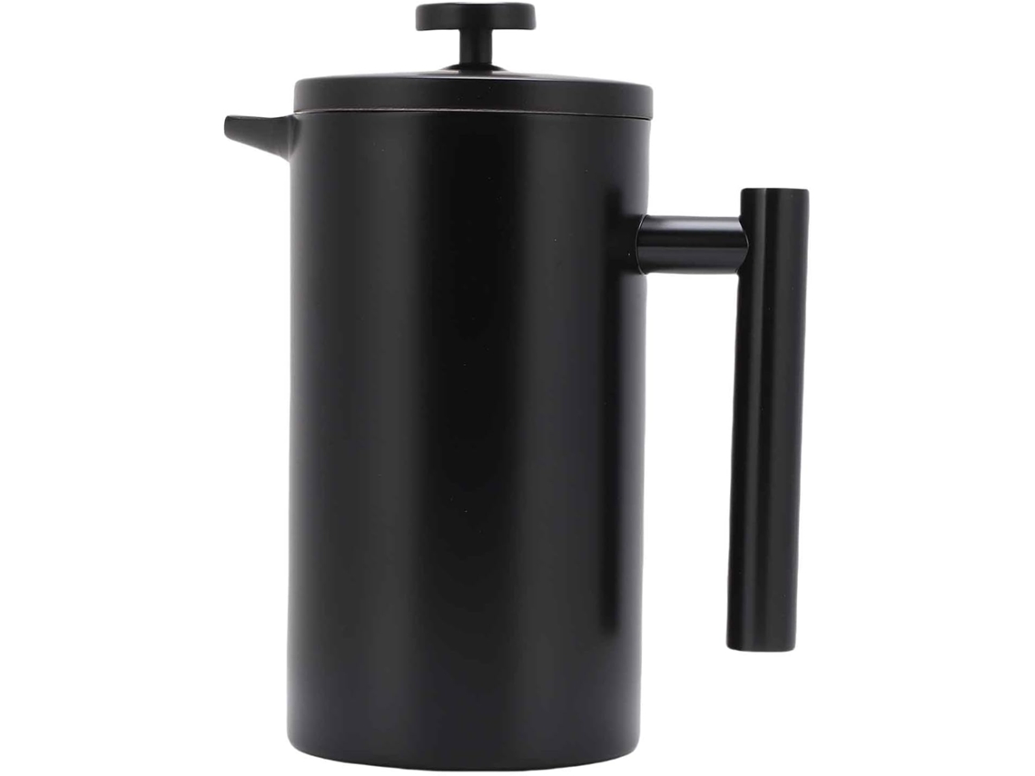 Cafeteira Francesa Com Isolamento De Camada Dupla, 1000ml (preta)