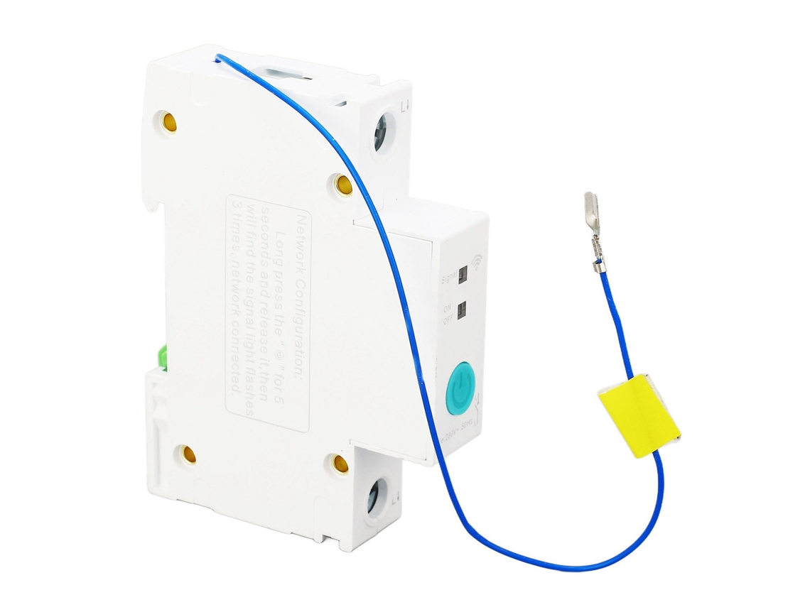Laxiscreed Interruptor Wi-fi Inteligente Para Circuito Elétrico Compatível Com Ewelink Em Montagem Din Rail
