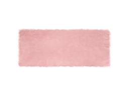 Conjunto 1 Tapete Vidaxl Rosa Poliéster (80 X 200 Cm)