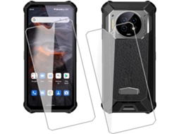 Conjunto de Películas de Ecrã Filme Dureza Desgaste para Oukitel Wp19 HONGWE. Vidro Temperado (2un)