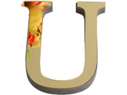 Letras 3D em acrílico para decoração de parede