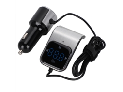 Transmissor FM MP3 Bluetooth EOOCOO com chamadas sem fio e carregamento USB