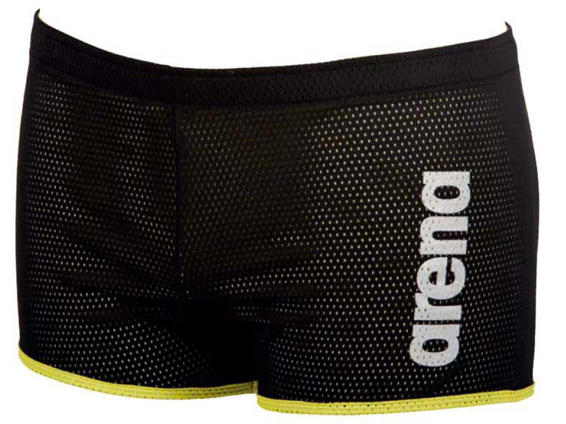 Fato De Banho Unisexo ARENA Square Drag Preto (XL)